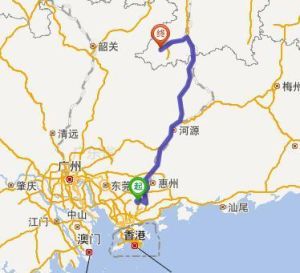 博深高速公路線路圖