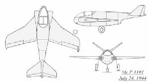 德國P-1101戰鬥機