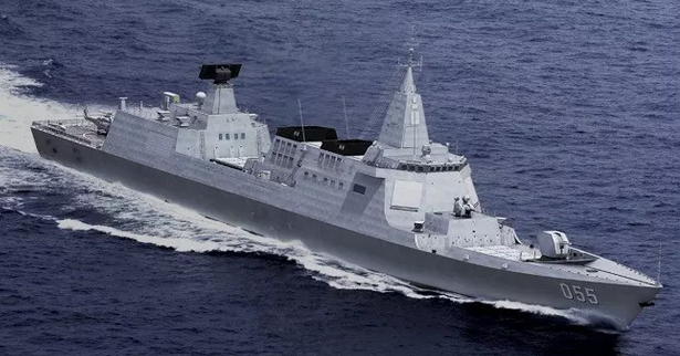 未來中古海軍的主力艦艇055型
