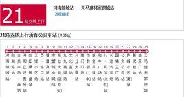 九江公交21路支線