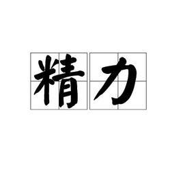 精力[漢語詞語]