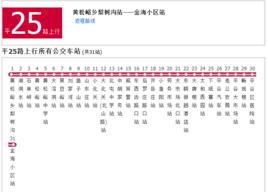 北京公交平25路