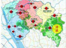 東莞六片區分布