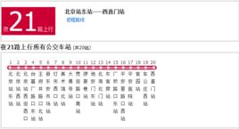 北京公交夜21路