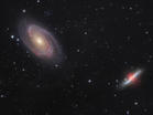 不規則星系M82