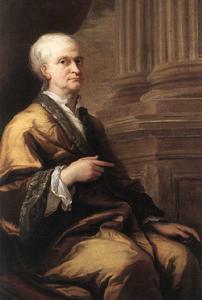牛頓的晚年畫像-1712年
