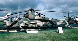 南非CSH-2ROOIVALK石茶隼武裝直升機