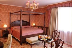 莫斯科總統飯店酒店房間的臥室