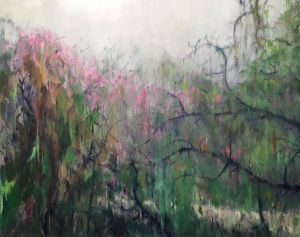 《故園-暗戀桃花源》布面油畫 120X150cm 2016年