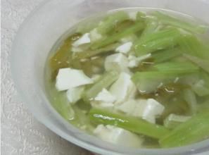 絲瓜豆腐榨菜湯
