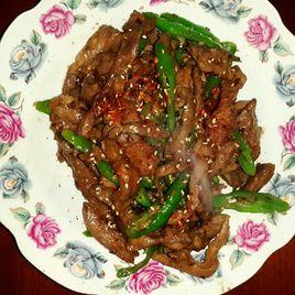 孜然炒肉