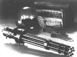 美國米尼崗M134式7.62mm機槍