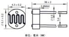 光敏電阻5mm系列-結構圖