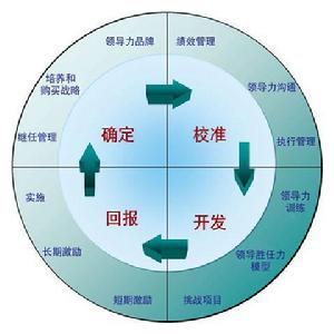 領導力開發流程示意圖