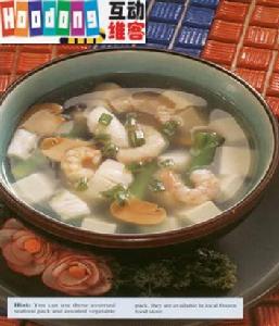 豆腐鮮蝦湯