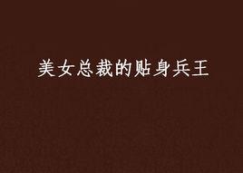 美女總裁的貼身兵王[煙雨紅塵網路小說]