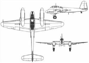 德國ME-210戰鬥機