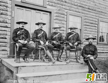 1900年育空地區的西北騎警