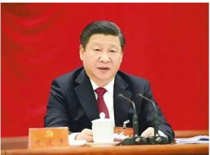 圖為：中國共產黨第十八屆中央委員會第五次全體會議，於2015年10月26日至29日在北京舉行。中央委員會總書記習近平作重要講話。