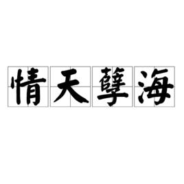 情天孽海[漢語詞語]