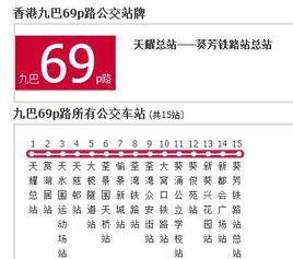 香港公交九巴69p路