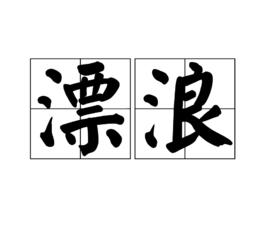 漂浪[漢語詞語]