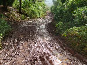 布紅上寨自然村村內道路