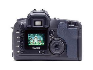 圖4：佳能 EOS D60 背面