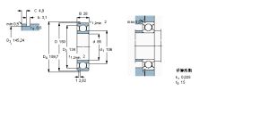 SKF 6217N軸承