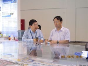 與中冶總工交流軋鋼工藝