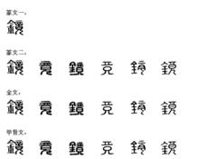 鏡[漢語漢字]