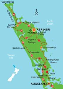 凱利凱利鎮（Kerikeri）地圖