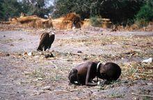 引發世界爭議的“飢餓的蘇丹”