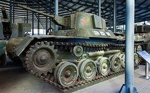 軍事博物館裡的功臣號坦克