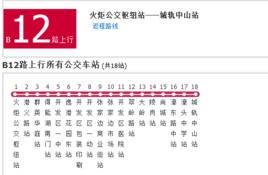 中山公交B12路