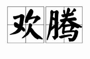 歡騰[漢語詞組]