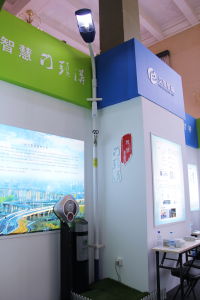 2015年，iPole智慧燈桿亮相北京智慧城市博覽會