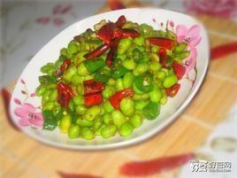 香辣毛豆