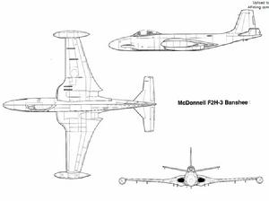 F2H-3 三面圖