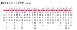 東莞公交X13路