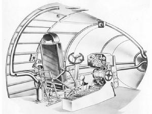 XF-12“彩虹”的機頭近乎全部透明