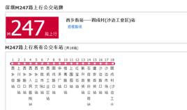 深圳公交M247路