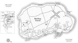羅本島 Robben Island） 地圖