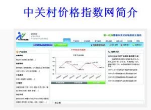 中關村價格指數網