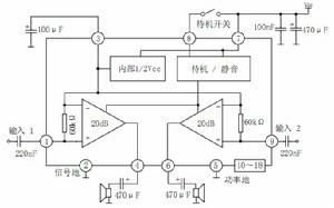 TDA1517P套用電路圖