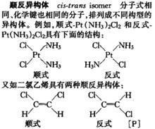 順反異構示例