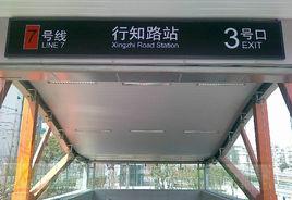 行知路站[上海軌道交通7號線行知路車站]