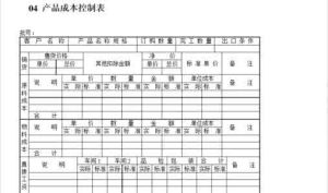 小企業必備管理制度與表格