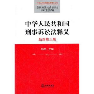 中華人民共和國刑事訴訟法釋義