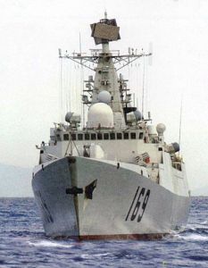 中國海軍169號飛彈驅逐艦